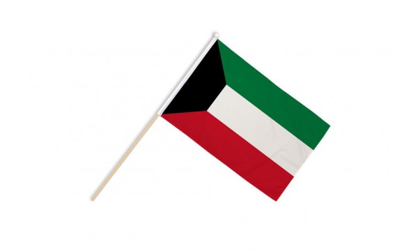 Kuwait Hand Flags